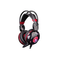 Casti pentru jocuri , A4Tech , Bloody M615 , negru cu rosu
