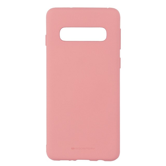 Husa silicon Samsung Galaxy S10 Roz