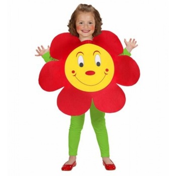 Costum serbare copii floare, rosie,marime 4-7ani, Funny Party Shop Costum serbare copii floare, rosie,marime 4-7ani, Funny Party Shop