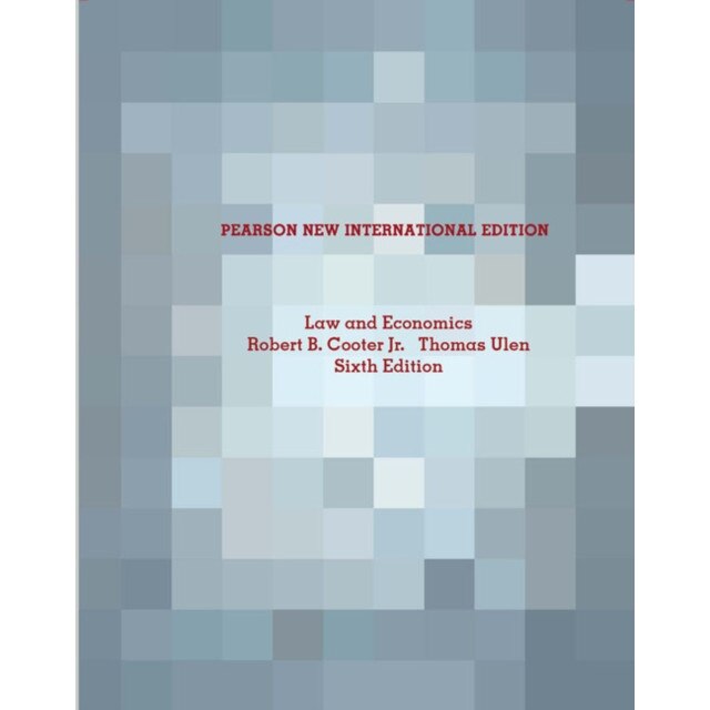 Law and Economics: Pearson New International Edition de Robert B. Jr. Cooter