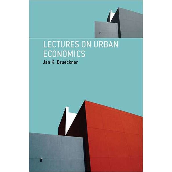 Lectures on Urban Economics de J K Brueckner