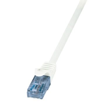 Cablu de retea , LogiLink , Home U/UTP EconLine Cat.6A 10GE , 5 m ,alb Cablu de retea , LogiLink , Home U/UTP EconLine Cat.6A 10GE , 5 m ,alb