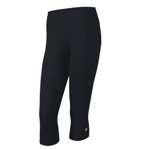 Colanti sport Wilson Rush Capri II, femei, negru