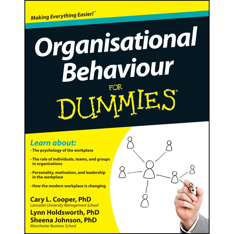 Organisational Behaviour for Dummies de Cary L. Cooper