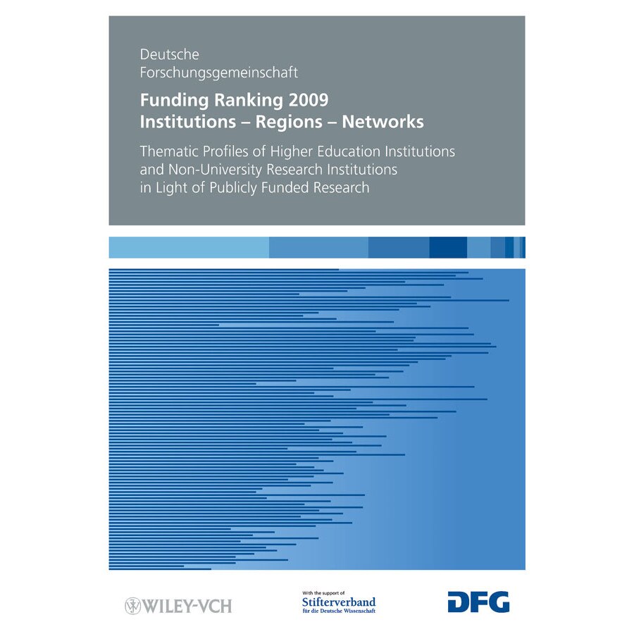 Funding Ranking 2009 de Deutsche Forschungsgemeinschaft (DFG)