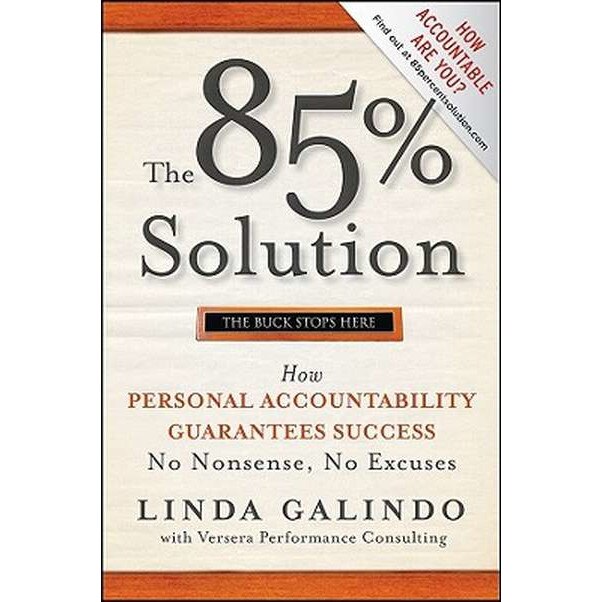 The 85% Solution de Linda Galindo
