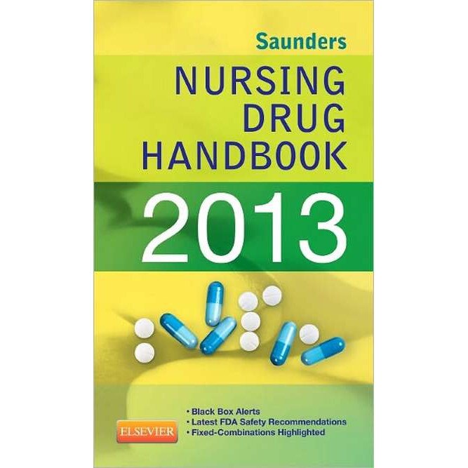 Saunders Nursing Drug Handbook 2013 de Barbara B. Hodgson