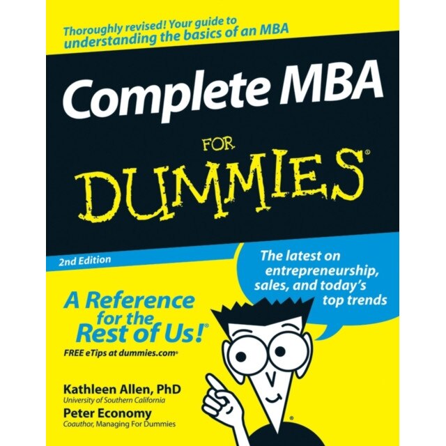 Complete MBA For Dummies de Kathleen Allen