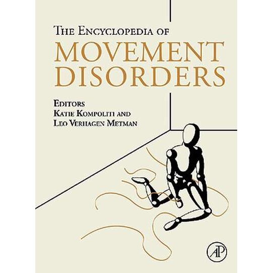 Encyclopedia of Movement Disorders de Katie Kompoliti