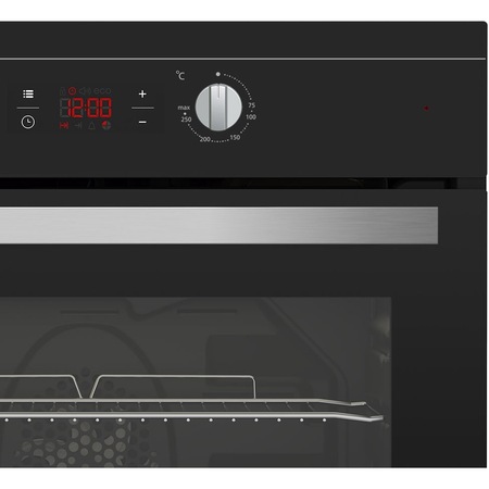 Cuptor incorporabil Arctic AROIE24300RBC, Electric, 66 l, Autocuratare catalitica Self Clean, Timer digital, Grill, Clasa A, Sticla neagra