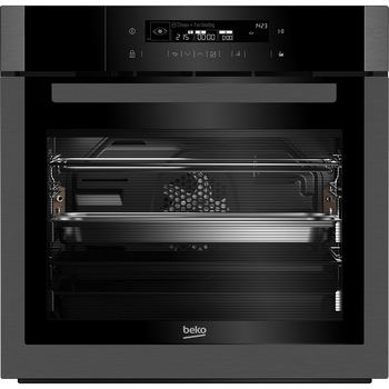 Cuptor incorporabil Beko BIDM19500DXDS, Electric, 71 l, Combi Steam, Gatire abur, Curatare abur, Touch Control, Clasa A+, Dark inox Cuptor incorporabil Beko BIDM19500DXDS, Electric, 71 l, Combi Steam, Gatire abur, Curatare abur, Touch Control, Clasa A+, Dark inox