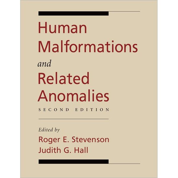 Human Malformations and Related Anomalies de Roger E. Stevenson