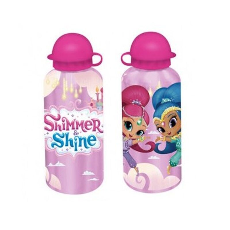 Sticla aluminiu Shimmer Shine 500 ml roz