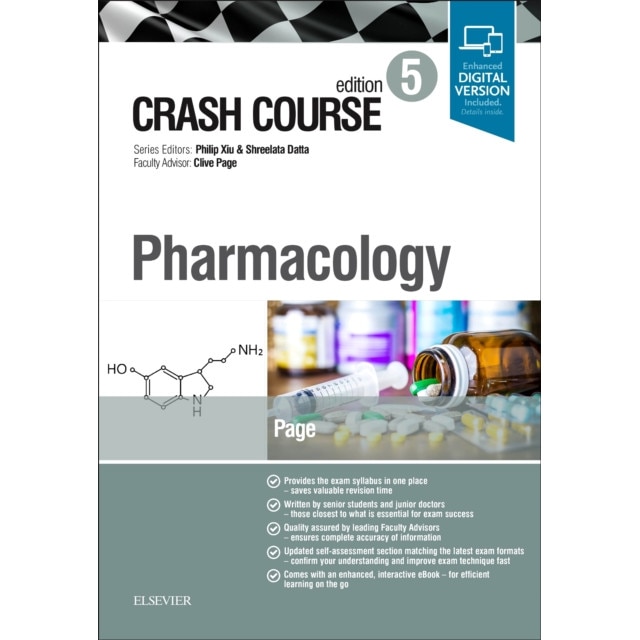 Crash Course Pharmacology de Catrin Page