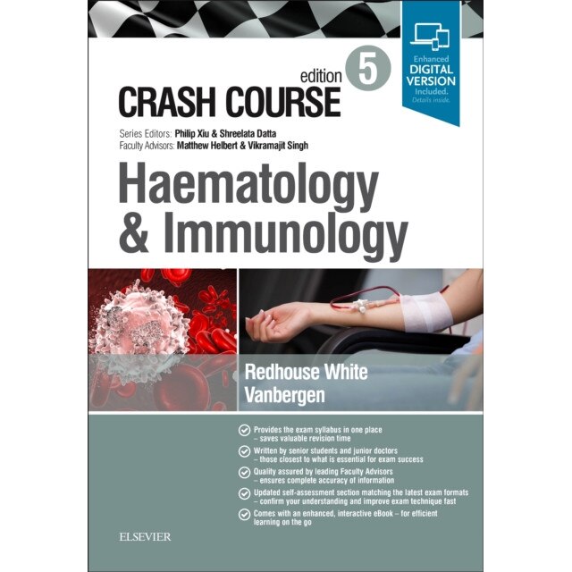 Crash Course Haematology and Immunology de Gus Redhouse White
