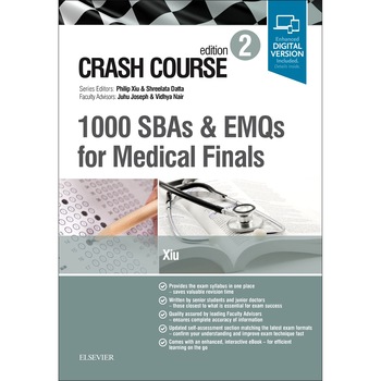 Crash Course 1000 SBAs and EMQs for Medical Finals de Philip Xiu Crash Course 1000 SBAs and EMQs for Medical Finals de Philip Xiu