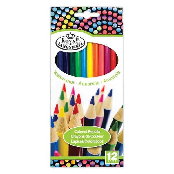 Set 12 creioane acuarelabile Royal Langnickel