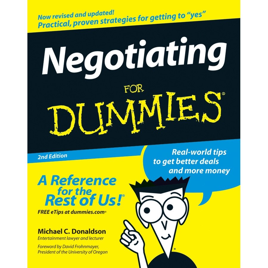 Negotiating For Dummies de Michael C. Donaldson