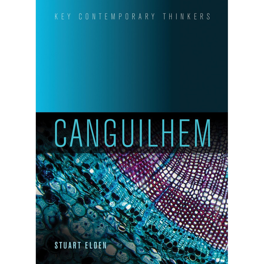 Canguilhem de Stuart Elden [Hardback]
