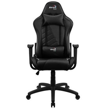 Scaun ergonomic pentru jocuri , Aerocool , AC/110 AIR , negru Scaun ergonomic pentru jocuri , Aerocool , AC/110 AIR , negru