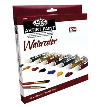Set culori acuarela Royal & Langnickel 24x12ml Set culori acuarela Royal & Langnickel 24x12ml