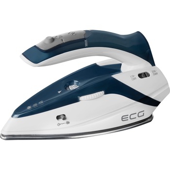 Fier de calcat pentru voiaj ECG NZ 210, talpa otel inoxidabil, 1000 W, abur vertical Fier de calcat pentru voiaj ECG NZ 210, talpa otel inoxidabil, 1000 W, abur vertical