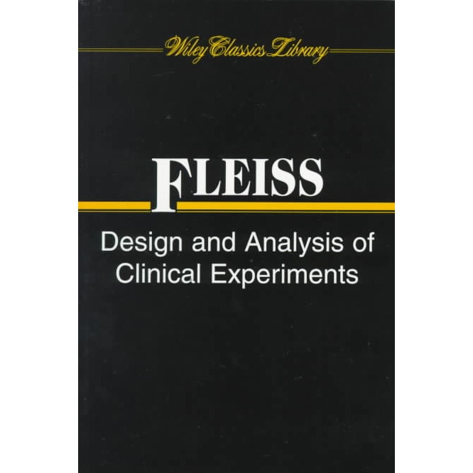 Design and Analysis of Clinical Experiments de Joseph L. Fleiss