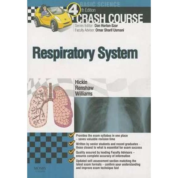 Hickin, S: Crash Course Respiratory System de Sarah Hickin