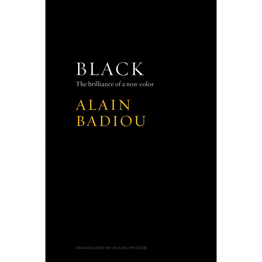 Black de Alain Badiou [Hardback]