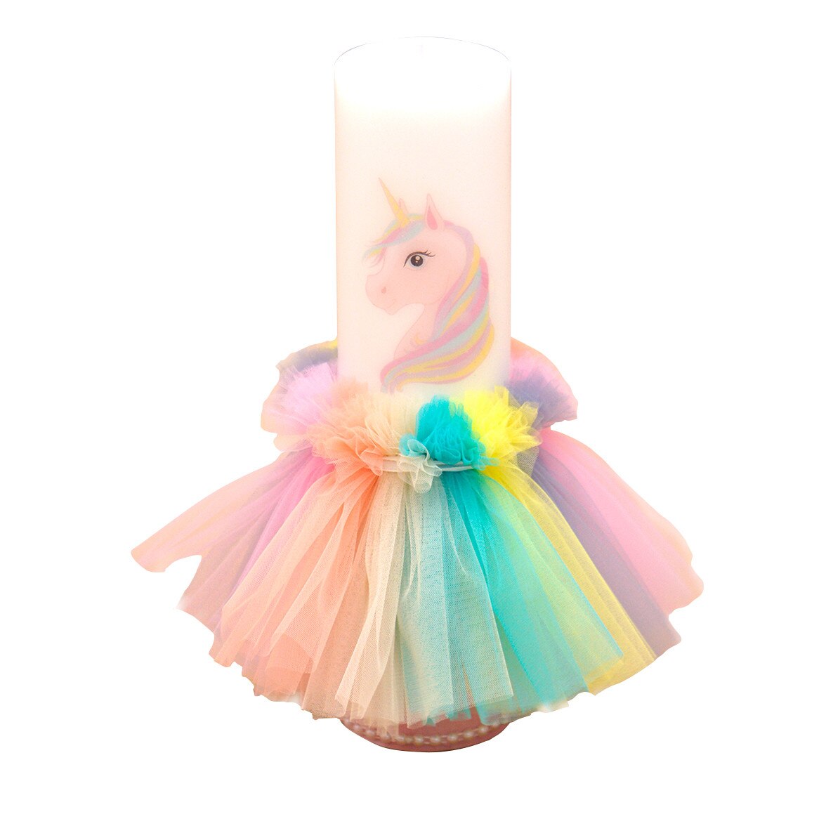 Lumanare botez Unicorn