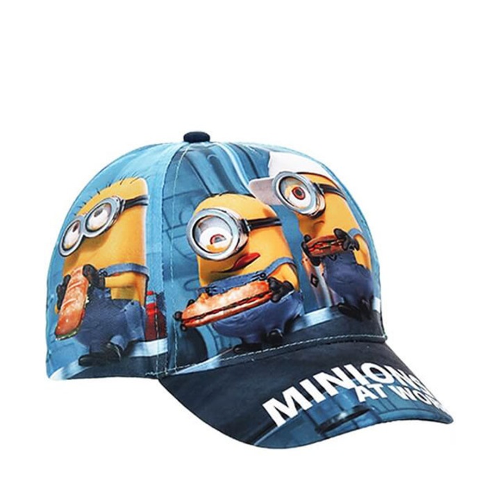 Детска шапка с козирка Minions, Многоцветен, 52см