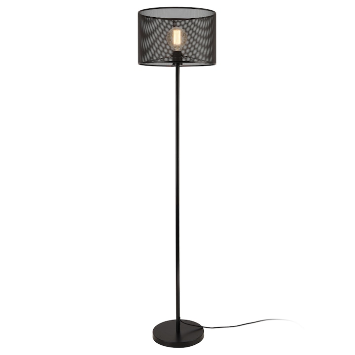 [lux.pro]® Állólámpa Arensburg design modern lámpa 153 x ø 35 cm fekete