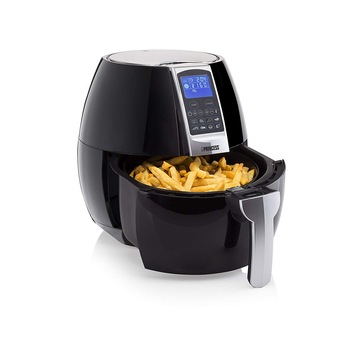 Friteuza cu aer cald XL Princess Digital, 1500 W, 3.2 litri, termostat variabil, Negru Friteuza cu aer cald XL Princess Digital, 1500 W, 3.2 litri, termostat variabil, Negru