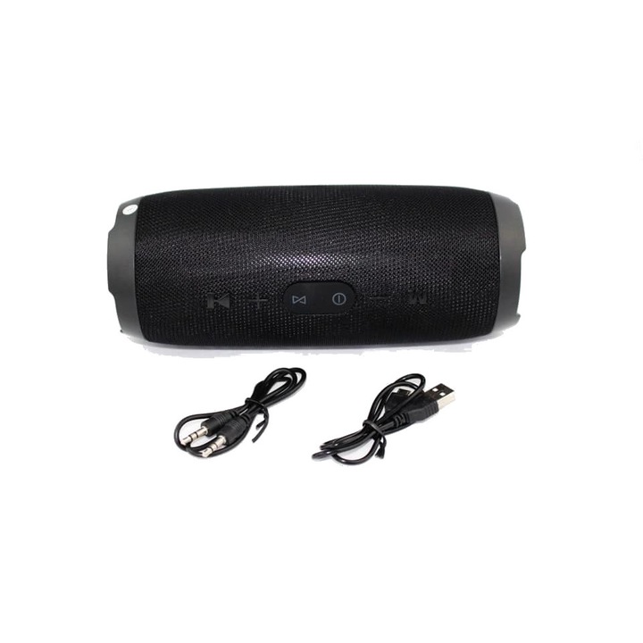 Boxa Portabila Sound FX Extreme Cu Bluetooth , USB , Card , Radio , Baterie 10.000 mAH , Autonomie 10 Ore , Rezistenta La Apa , Negru
