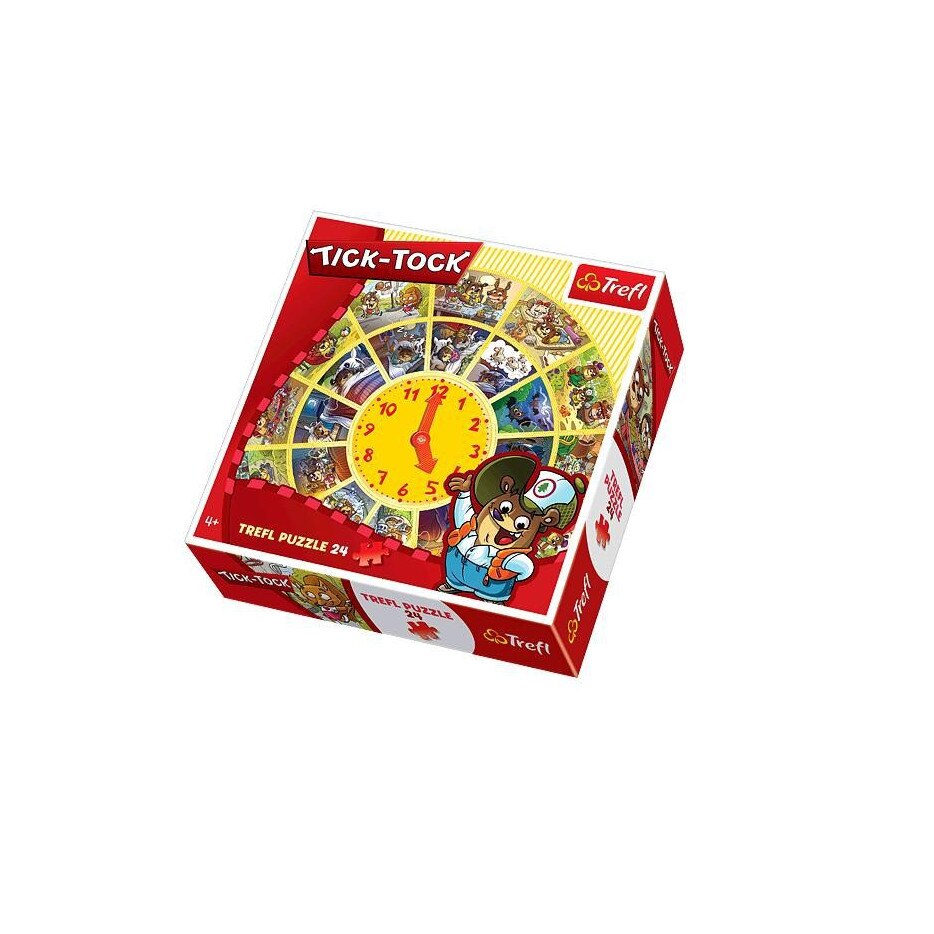 Joc educativ 24 piese Trefl 39040, Multicolor