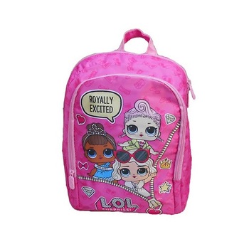 Ghiozdan LOL Surprize Royally Excited cu design papusa LOL 32 cm, Prescolari Ghiozdan LOL Surprize Royally Excited cu design papusa LOL 32 cm, Prescolari