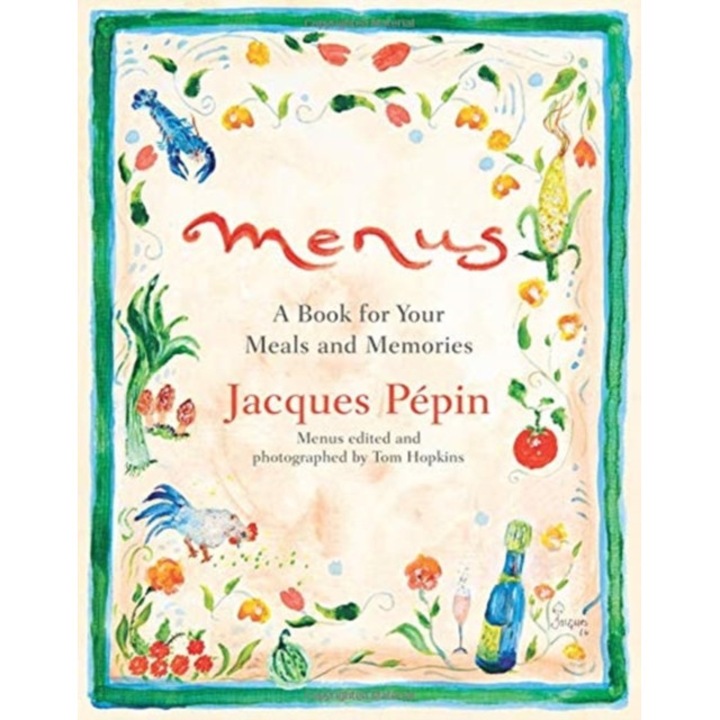 Menus de Jacques Pépin