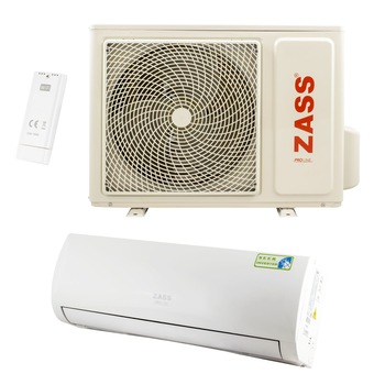 Pachet Aparat de aer conditionat Zass ZAC 18 PL Inverter WiFi Ready 18000 BTU, Kit de instalare inclus (4 ml), Slot WiFi Ready integrat, Refrigerant R 32 cu Modul WiFi Ready Zass ZWM 01compatibil cu modelele de AC ZAC 12 PL/ ZAC 18 PL / ZAC 24 PL Pachet Aparat de aer conditionat Zass ZAC 18 PL Inverter WiFi Ready 18000 BTU, Kit de instalare inclus (4 ml), Slot WiFi Ready integrat, Refrigerant R 32 cu Modul WiFi Ready Zass ZWM 01compatibil cu modelele de AC ZAC 12 PL/ ZAC 18 PL / ZAC 24 PL