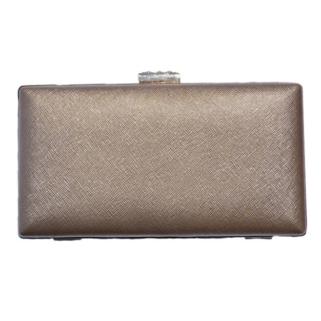 Poseta de ocazie, din piele ecologica cu design deosebit,D&J Exclusive, auriu