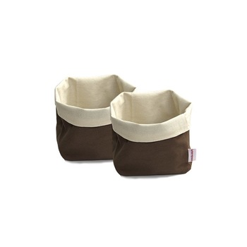 Set 2 cosuri paine patrate RAKI 14x14xh16cm culoare cafea Set 2 cosuri paine patrate RAKI 14x14xh16cm culoare cafea