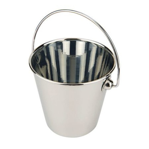 Minigaleata inox servire cartofi prajiti, snachks RAKI 200ml 7xh7cm