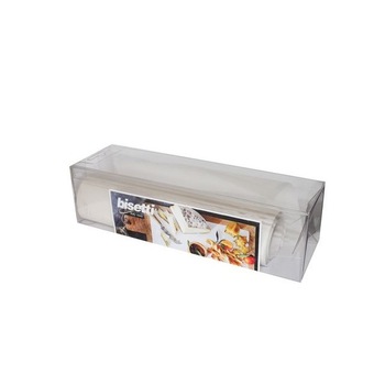 Set 100 foi pentru servire cartofi prajiti,snachks BISETTI 20x12cm Set 100 foi pentru servire cartofi prajiti,snachks BISETTI 20x12cm