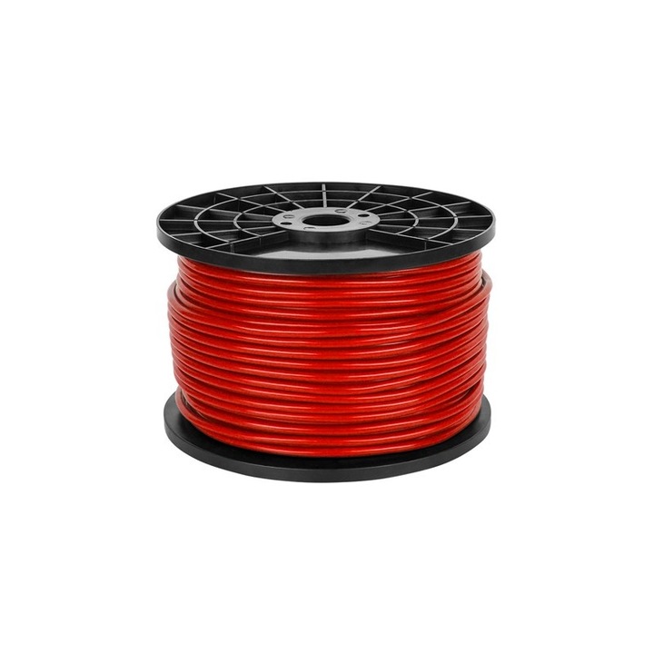 Cablu microfon stereo rosu 6mm 100 m