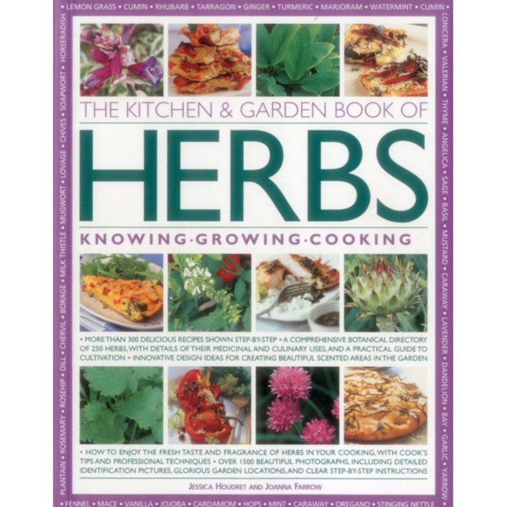 The Kitchen & Garden Book of Herbs de Jessica Houdret