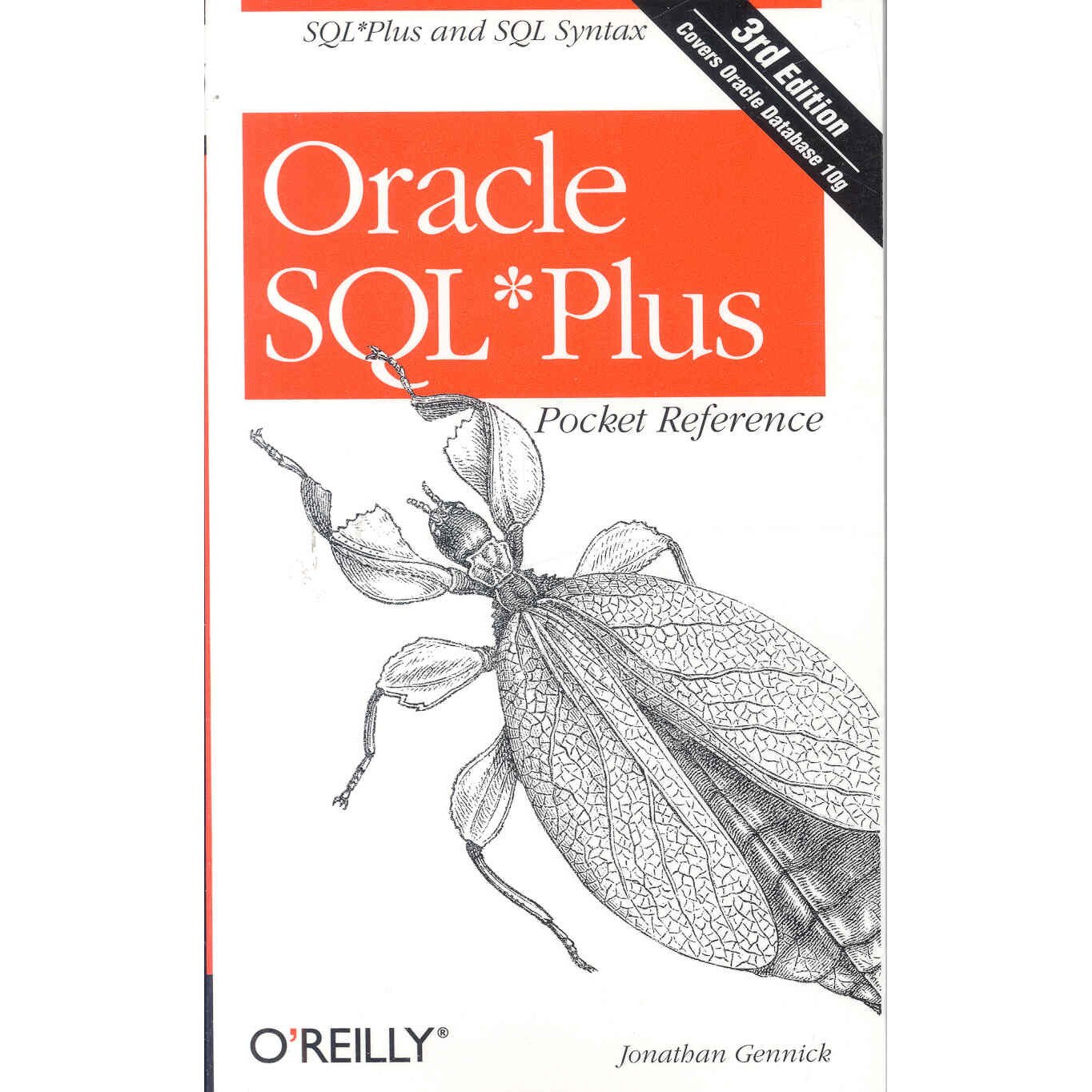 Oracle SQL Plus Pocket Reference de Jonathan Gennick
