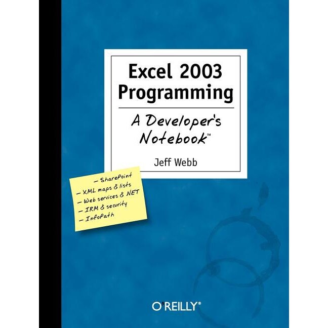 Excel 2003 Programming de Jeff Webb