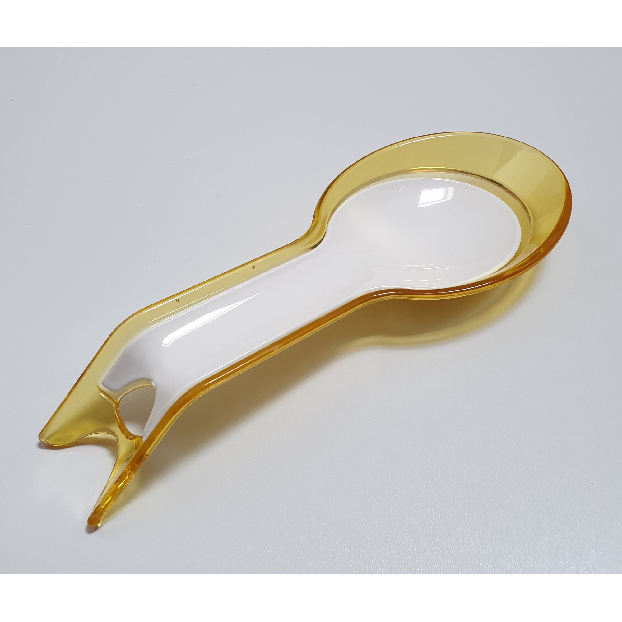 Suport lingura set 2 buc galben/bej