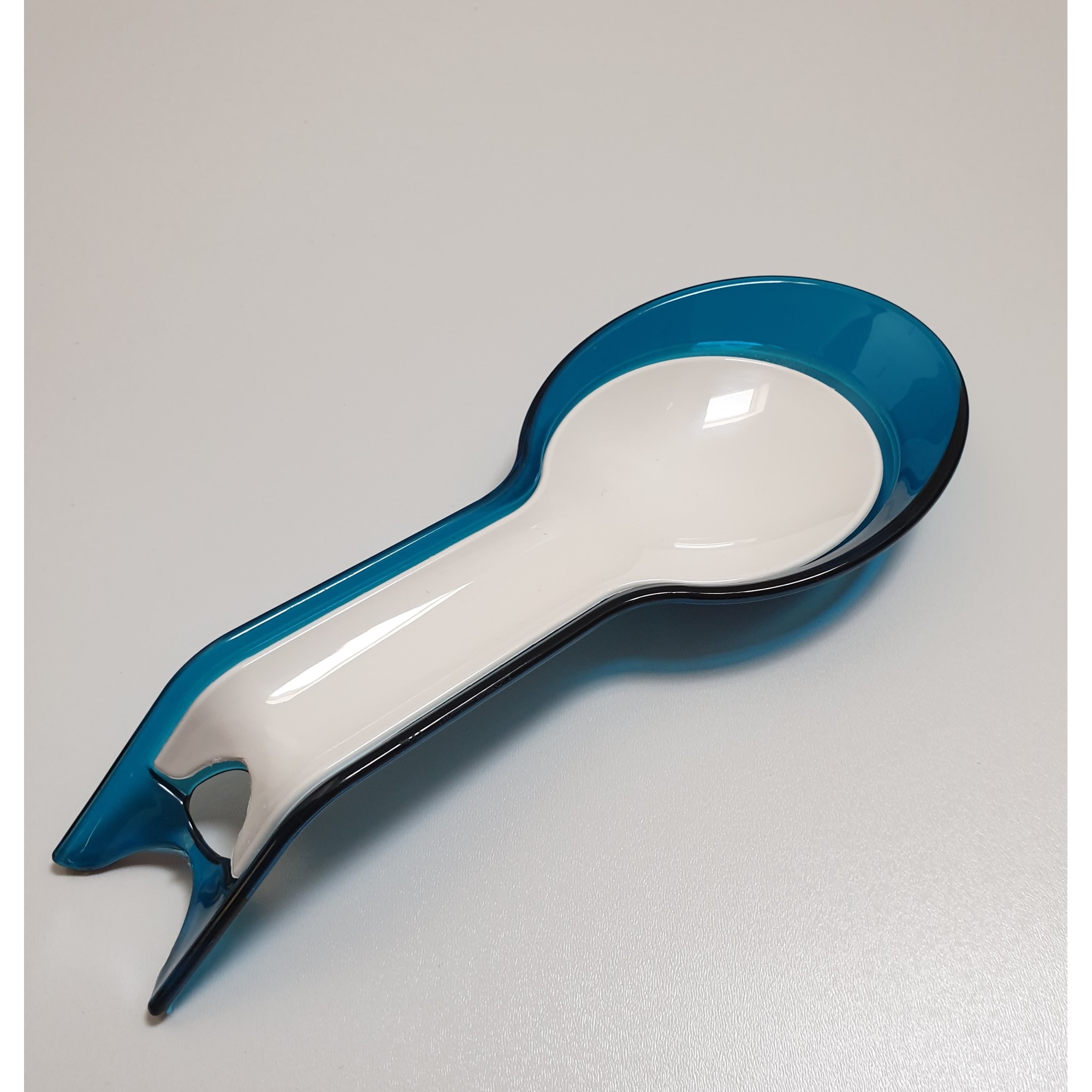 Suport lingura set 2 buc albastru/bej