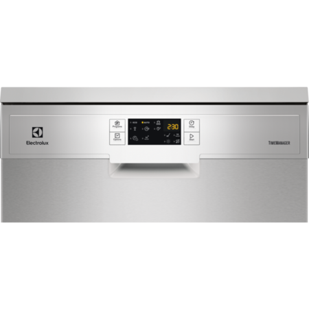 Masina de spalat vase Electrolux ESF9500LOX, 14 seturi, 6 programe, Clasa E, Motor Inverter, Afisaj digital, 60 cm, Inox