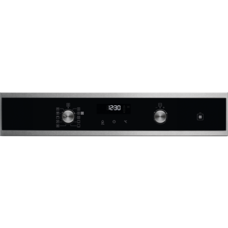 Cuptor incorporabil Electrolux EOD6P71X, Electric, 72 l, Autocuratare pirolitica, Grill, Timer, SteamBake, Clasa A+, Inox/Negru